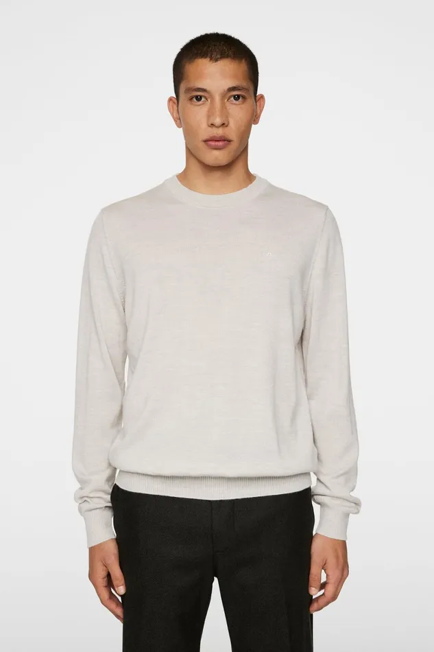 JLindeberg Keane Merino Crew Neck Sweater Men Knitwear