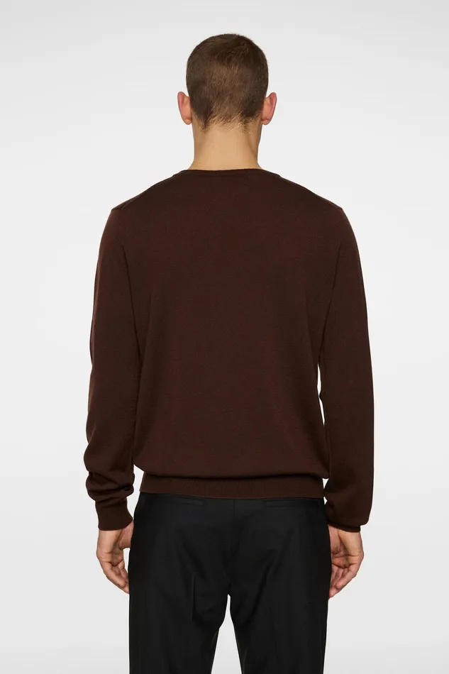 JLindeberg Keane Merino Crew Neck Sweater Men Knitwear