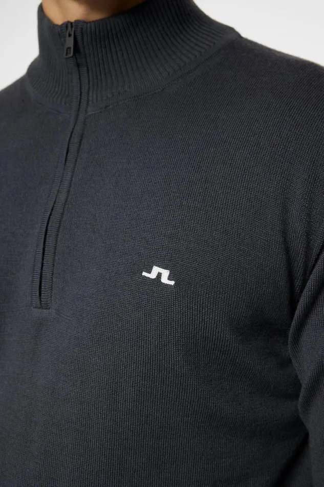 JLindeberg Kian Zipped Sweater Men Knitwear