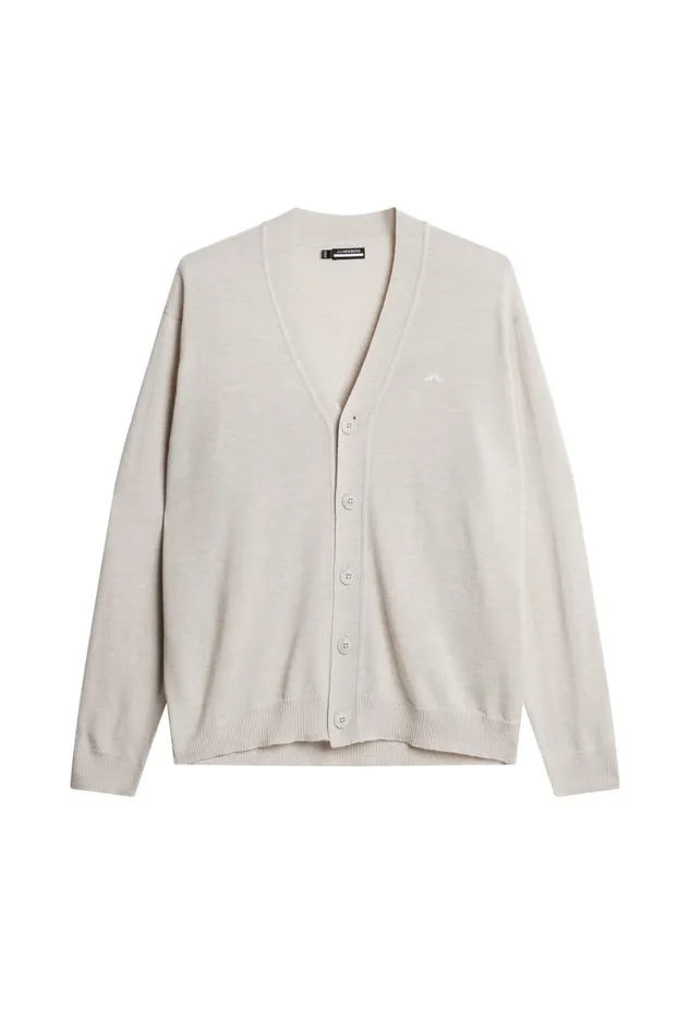 JLindeberg Lucas Knitted Cardigan Men Knitwear