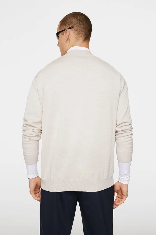 JLindeberg Lucas Knitted Cardigan Men Knitwear