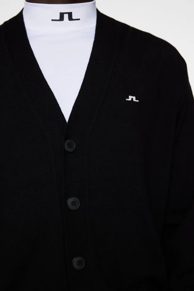 JLindeberg Lucas Knitted Cardigan Men Knitwear