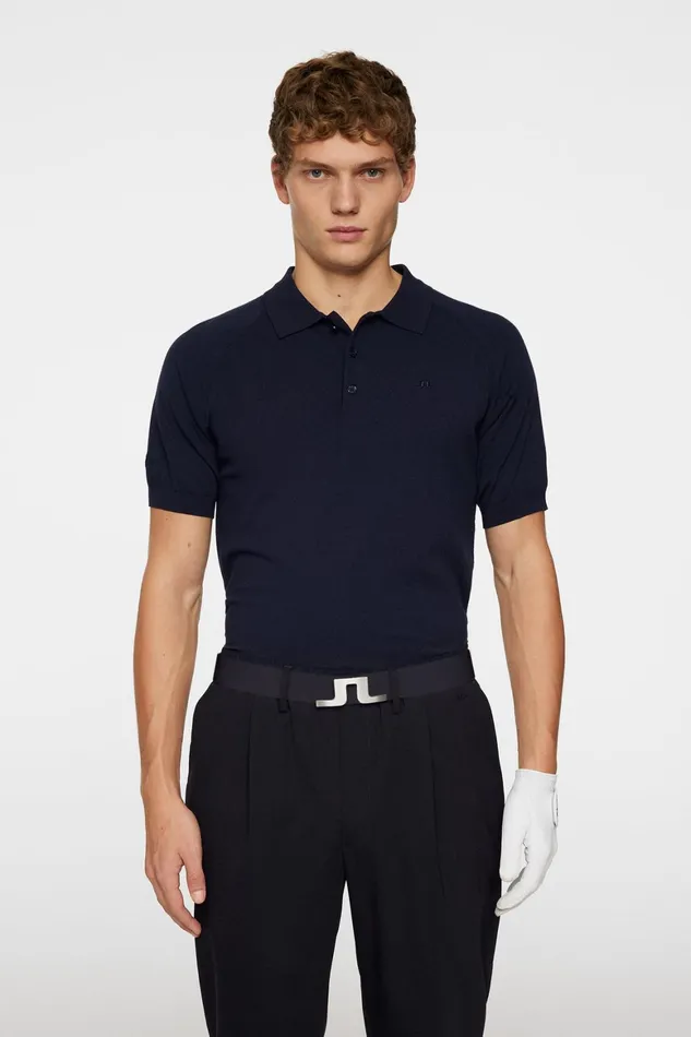 JLindeberg Martin Knit Polo Men Knitwear