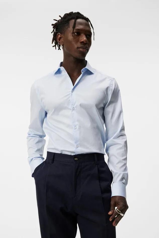 JLindeberg NonIron Twill Superslim Shirt Men Shirts