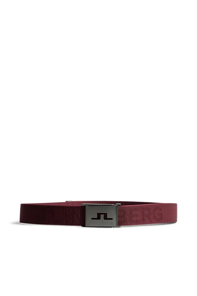 JLindeberg Roy Logo Webbing Belt Men Belts