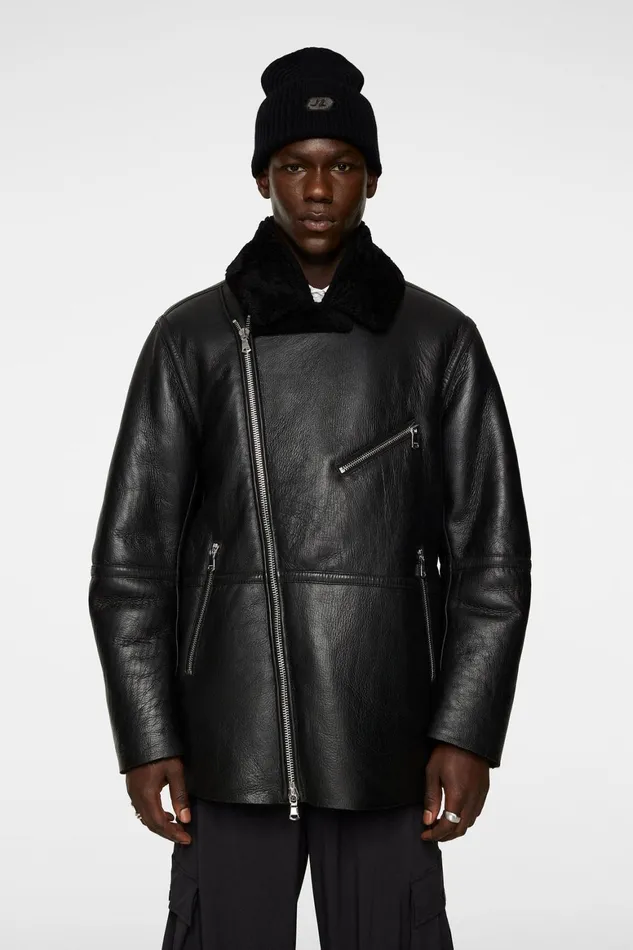 JLindeberg Sutton Shearling Jacket Men Jackets