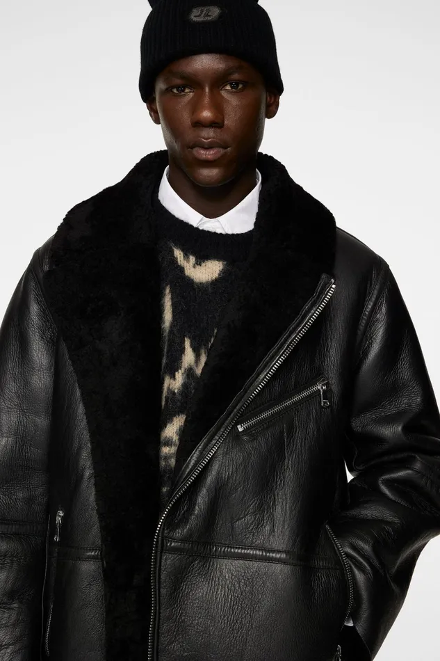 JLindeberg Sutton Shearling Jacket Men Jackets
