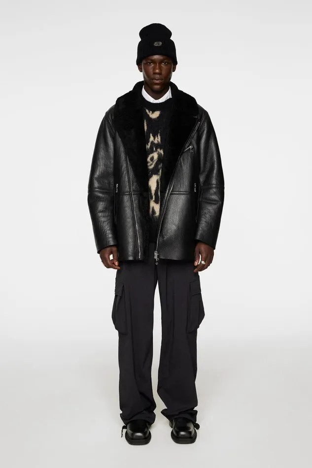 JLindeberg Sutton Shearling Jacket Men Jackets