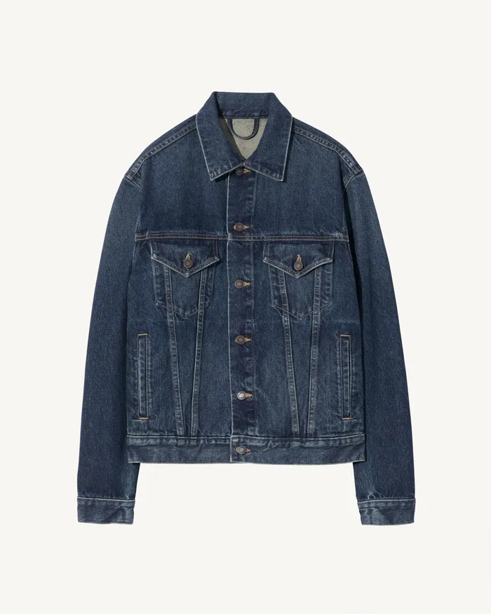 Jackets and Coats ZACHARY DENIM JACKET Simon Wash 8211 Nili Lotan Men