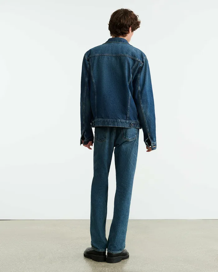 Jackets and Coats ZACHARY DENIM JACKET Simon Wash 8211 Nili Lotan Men