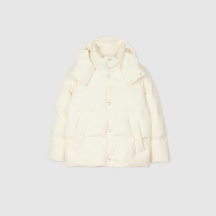 Jackets Men SANDRO Quilted Puffer Jacket Cream