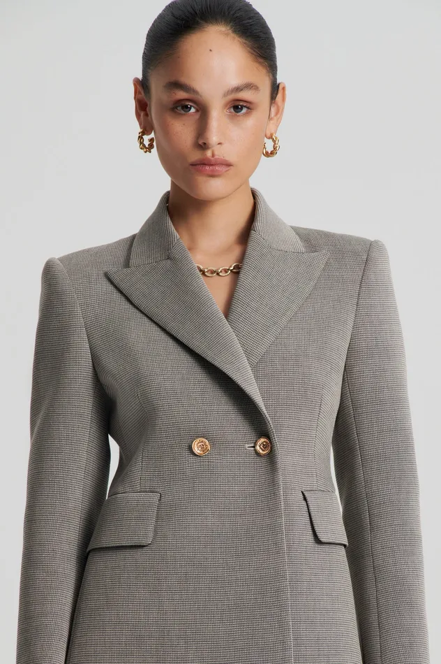 Jackets Women TAILORED TWO BUTTON JACKET ECRUBLACK Scanlan Theodore