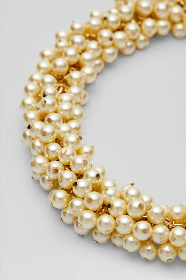 Jewelry Women Scanlan Theodore GLASS PEARL CHOKER PEARL Jewelry Women Scanlan Theodore GLASS PEARL CHOKER PEARL