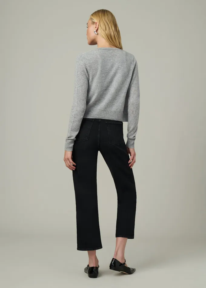 Joe8217s Jeans THE DANI CASHMERE CARDIGAN Heather Grey Women Sweaters