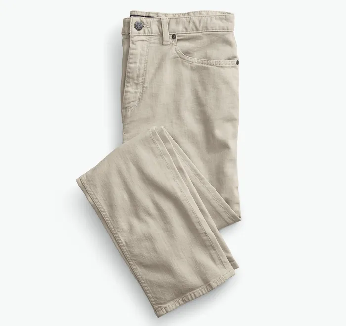 Johnston and Murphy Pants and Jeans Men Denim Jeans Stone Overdye