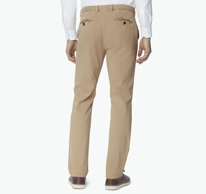 Johnston and Murphy Washed Chinos Sand Men Pants and Jeans