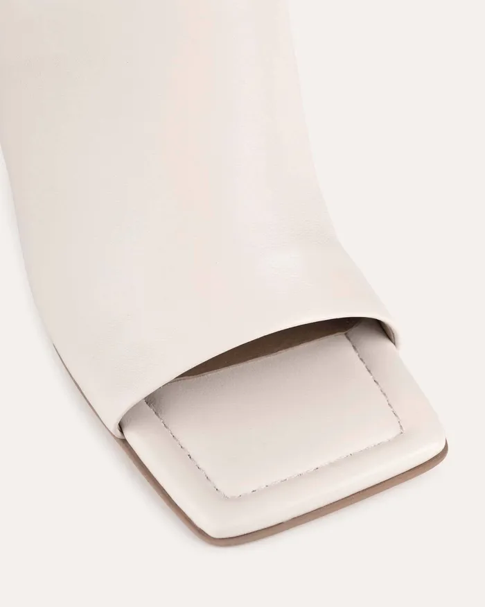 jomercer HIGH SANDALS Women Danielle high heel sandals off white leather jomercer HIGH SANDALS Women Danielle high heel sandals off white leather