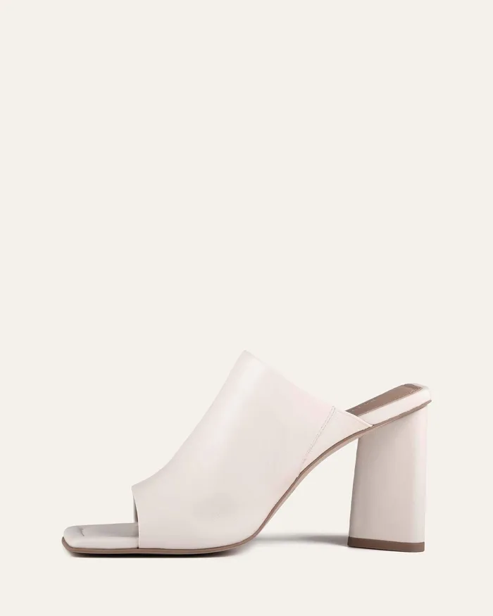 jomercer HIGH SANDALS Women Danielle high heel sandals off white leather jomercer HIGH SANDALS Women Danielle high heel sandals off white leather