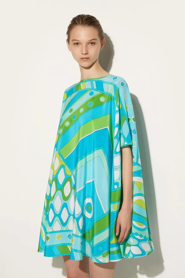Kaftans Women PUCCI VivaraPrint Silk Kaftan