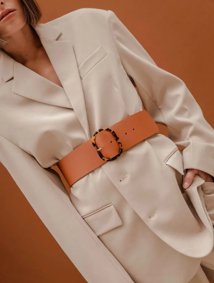 Kastelli Amber Camel Women Bobbies Belts Kastelli Amber Camel Women Bobbies Belts