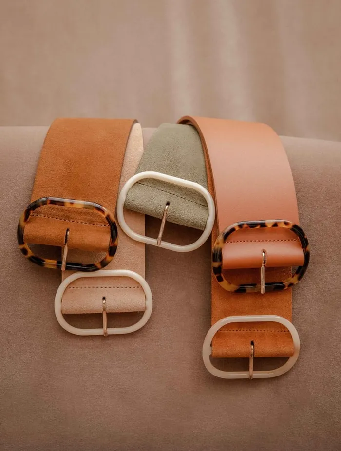 Kastelli Amber Camel Women Bobbies Belts Kastelli Amber Camel Women Bobbies Belts