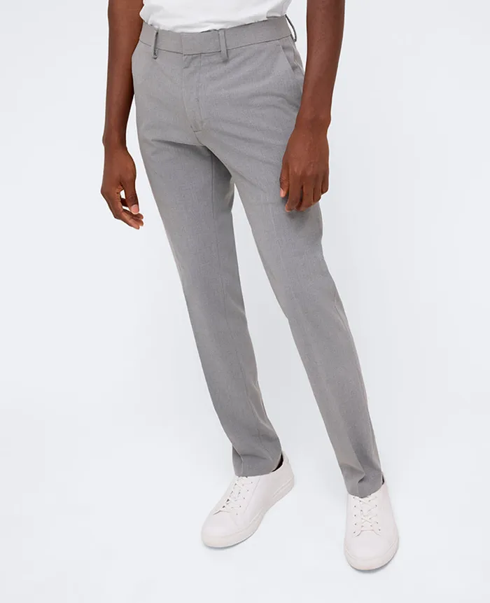 Kenneth Cole Dress Pants Men SkinnyFit Stretch Performance Dress Pant Grey