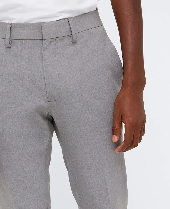 Kenneth Cole Dress Pants Men SkinnyFit Stretch Performance Dress Pant Grey