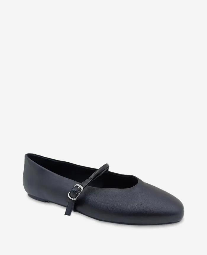 Kenneth Cole Flats and Loafers Women Magnolia Leather Ballet Flat Black Kenneth Cole Flats and Loafers Women Magnolia Leather Ballet Flat Black
