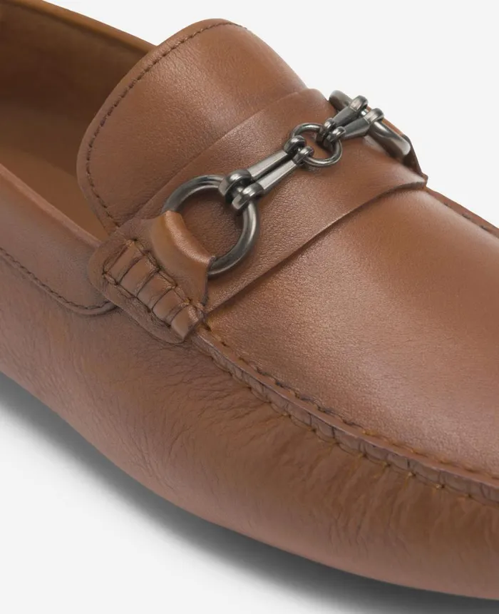 Kenneth Cole Loafers Men Theme Bit Detail Driver Brown Kenneth Cole Loafers Men Theme Bit Detail Driver Brown