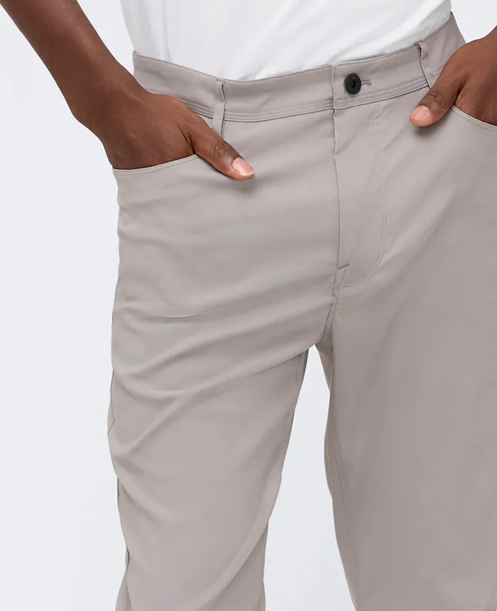 Kenneth Cole Pants Men Original Slim 5Pocket Pant Grey Kenneth Cole Pants Men Original Slim 5Pocket Pant Grey