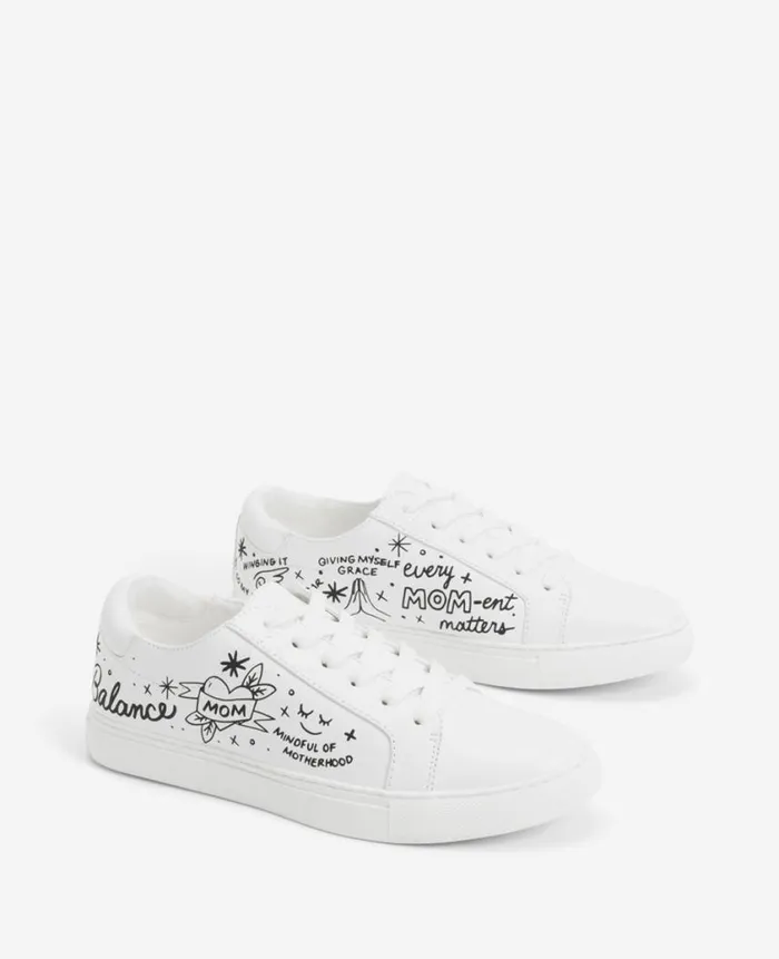Kenneth Cole Sneakers Women Site Exclusive Sophia Chang 8211 Mom Sneaker White