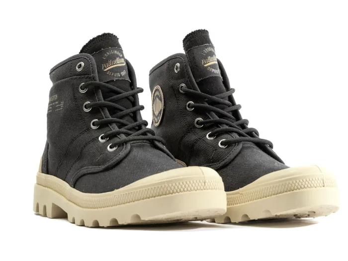 Kids PALLABROUSSE WORKWEAR Black PALLADIUM Boots