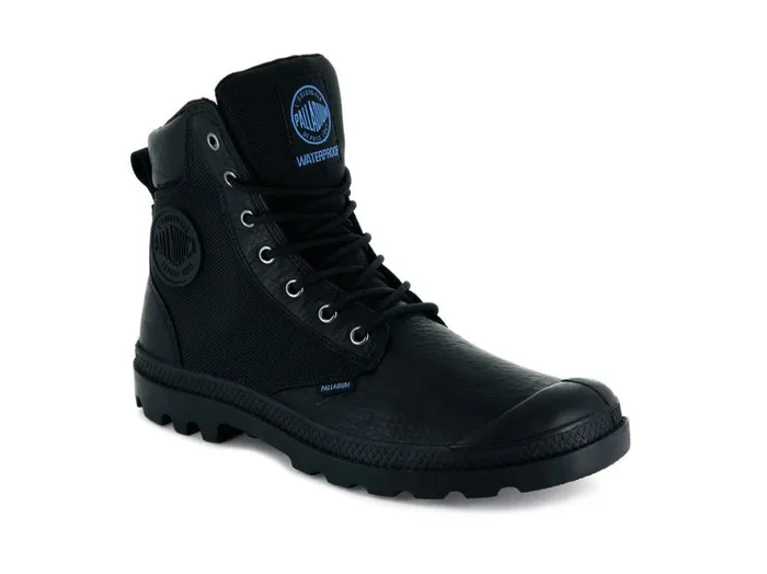 Kids PAMPA SPORT CUFF WPN Black PALLADIUM Boots