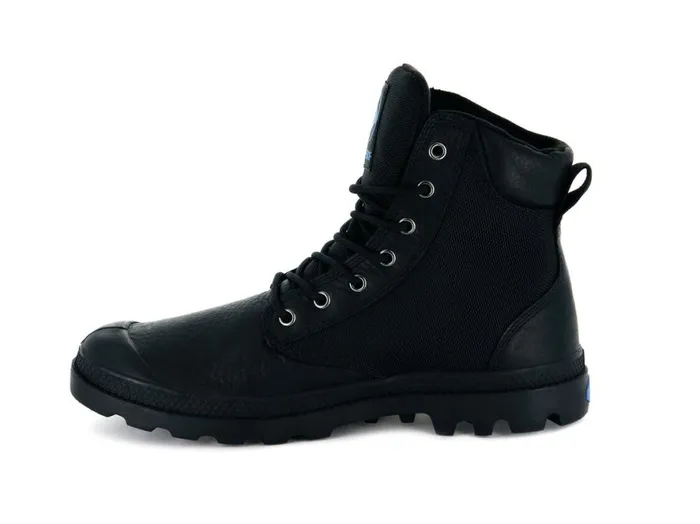 Kids PAMPA SPORT CUFF WPN Black PALLADIUM Boots