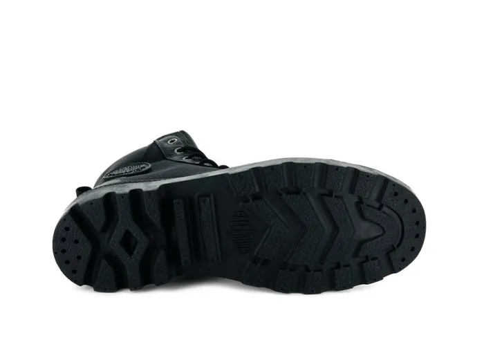 Kids PAMPA SPORT CUFF WPN Black PALLADIUM Boots