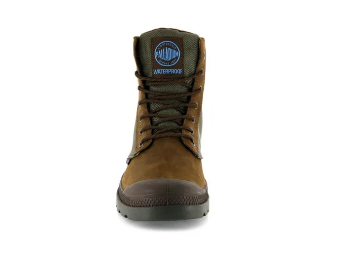 Kids PAMPA SPORT CUFF WPN Bridle Brownmoon Mist PALLADIUM Boots