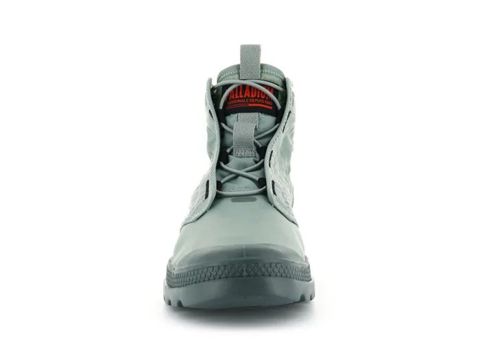 Kids PAMPA TRAVEL LITE Slate Gray PALLADIUM Boots