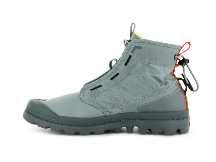 Kids PAMPA TRAVEL LITE Slate Gray PALLADIUM Boots