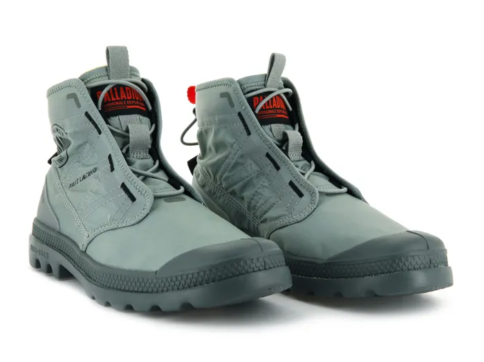 Kids PAMPA TRAVEL LITE Slate Gray PALLADIUM Boots