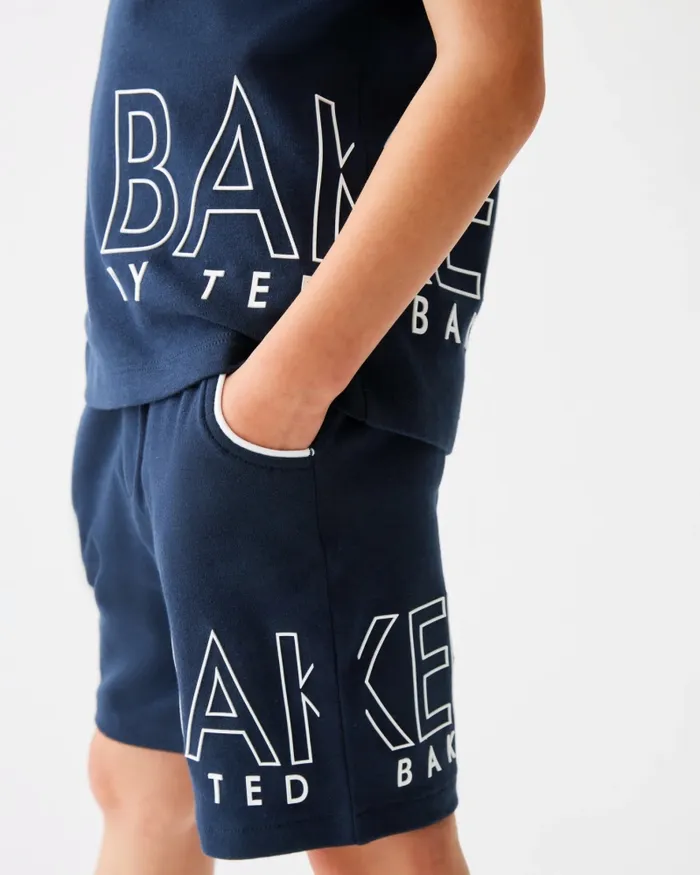 Kids THEODAN 8211 Logo Polo Shirt And Shorts Set Navy Ted Baker Sets and Outfits Kids THEODAN 8211 Logo Polo Shirt And Shorts Set Navy Ted Baker Sets and Outfits