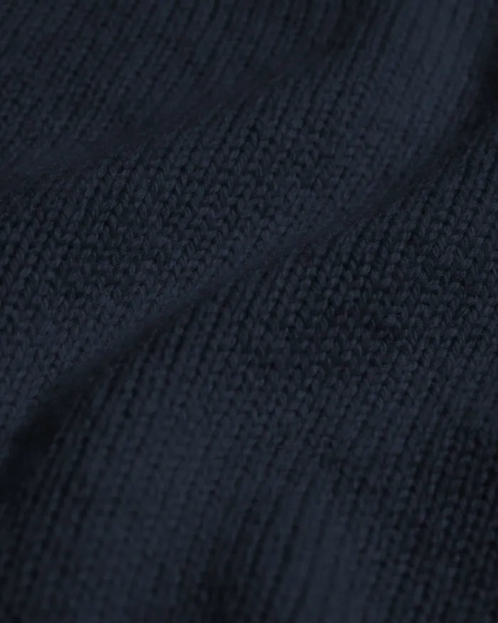 Knit Sweaters Oversized Merino Wool Crew 8211 Navy Blue Colorfulstandard Women