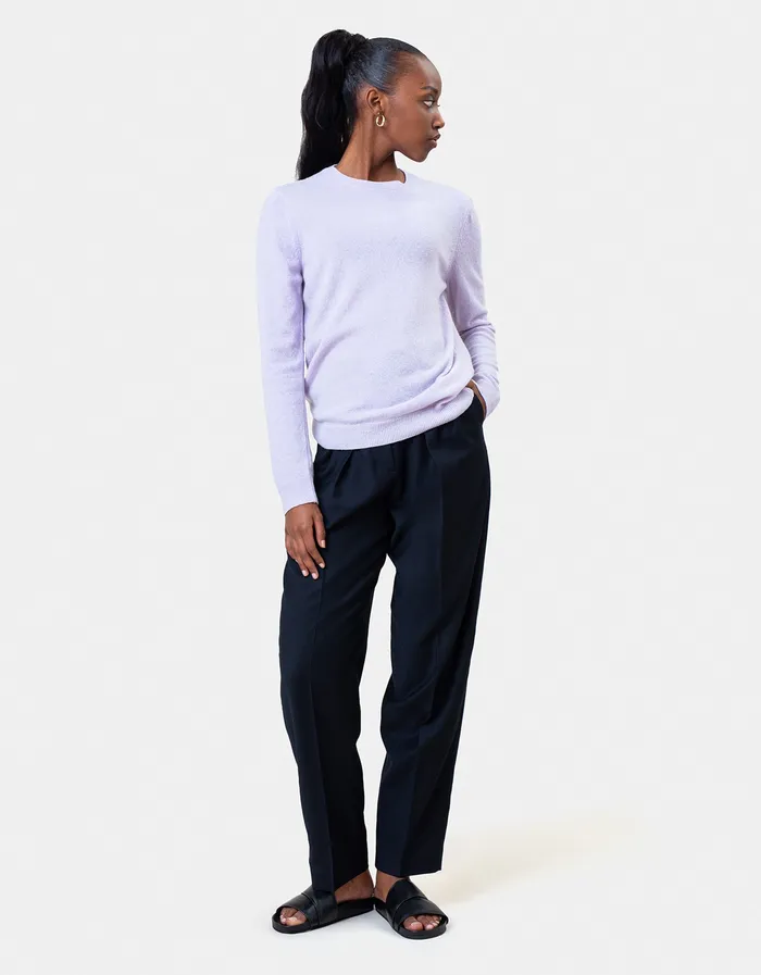 Knit Sweaters Women Women Light Merino Wool Crew 8211 Bubblegum Pink Colorfulstandard
