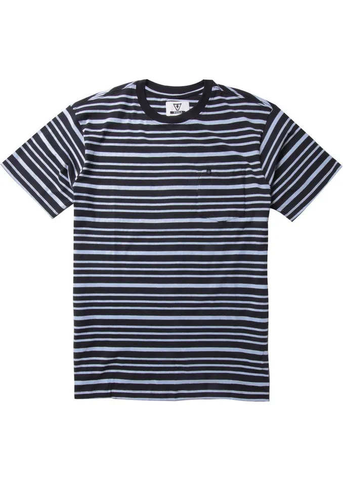 Knit Tees Vapor Trail Ss Pkt Tee Graphite 8211 Vissla Men