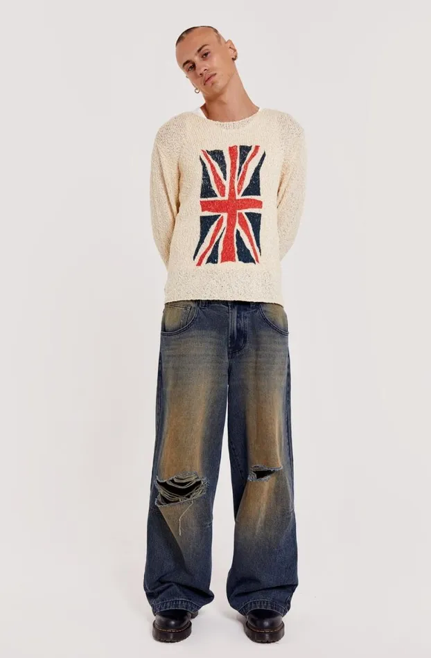Knitwear Men Jaded London Albion Jumper