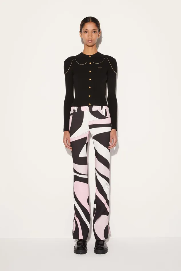 Knitwear Women PUCCI ChainEmbellished Cardigan