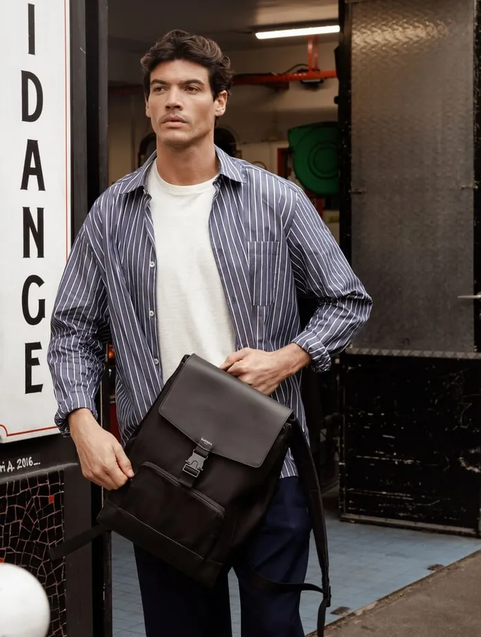 Kotor Etna Black Men Bobbies Backpacks