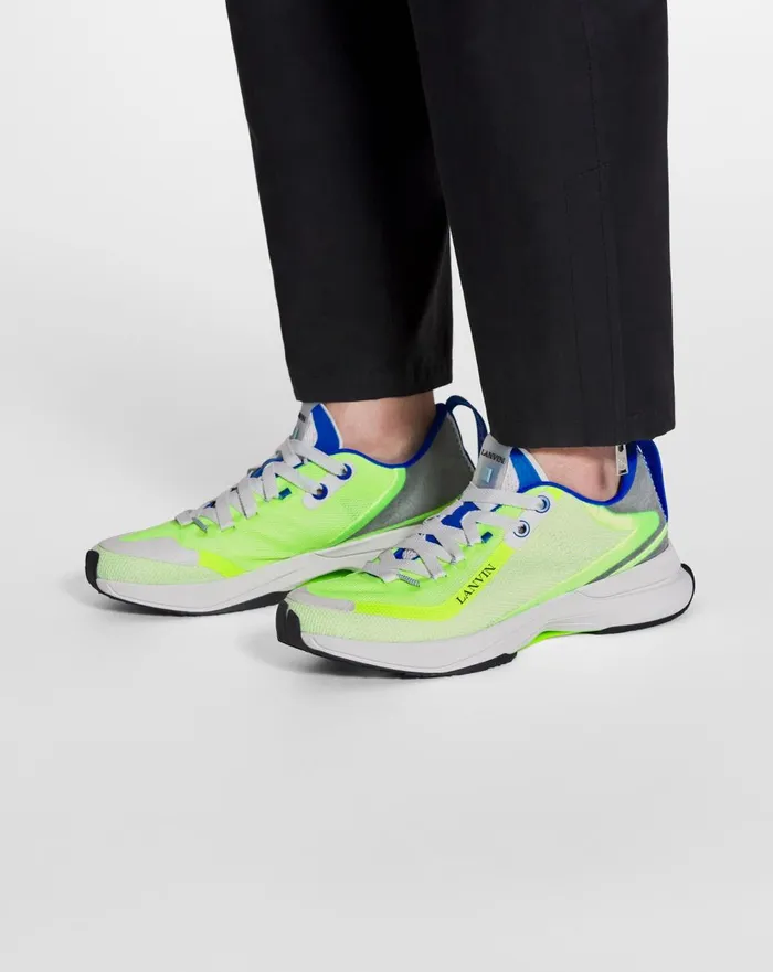 Li Mesh Sneakers Optic Whitegreen Men Lanvin Sneakers Li Mesh Sneakers Optic Whitegreen Men Lanvin Sneakers