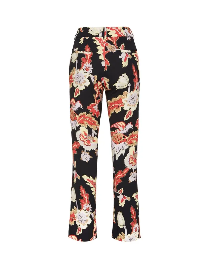 La Doublej 247 Pants Lark Black In Sable Satin Women Shorts and Pants