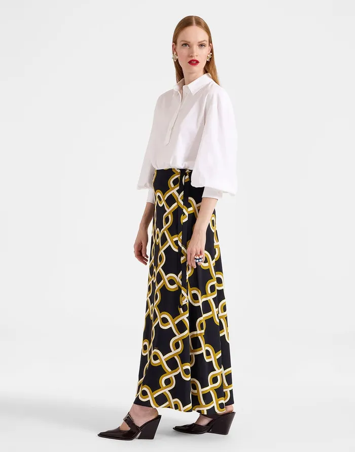 La Doublej Flipper Skirt Tackle Black In Sabl Women Skirts