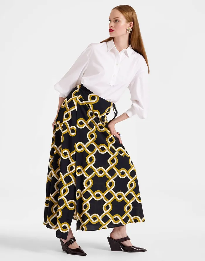 La Doublej Flipper Skirt Tackle Black In Sabl Women Skirts